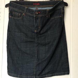 Denim skirt